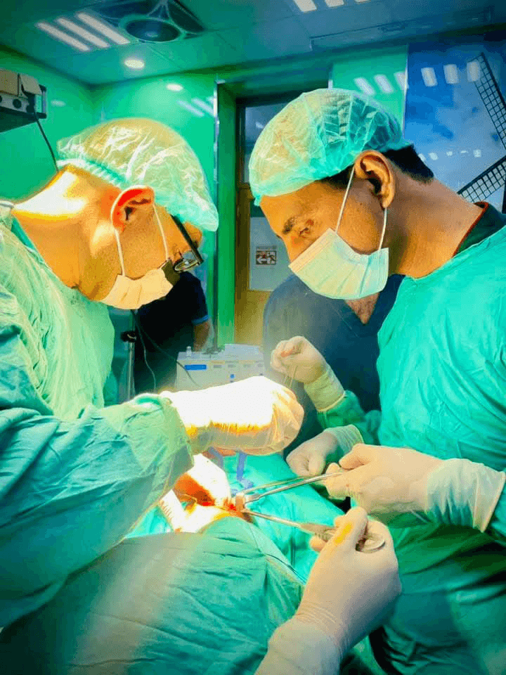Why choose Dr.Shrif’s ENT Clinic - Healthcare professional with senior patient